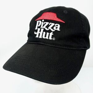 PIZZA HUT Logo Employee Hat Cap OSFA Adjustable Strapback Work Uniform